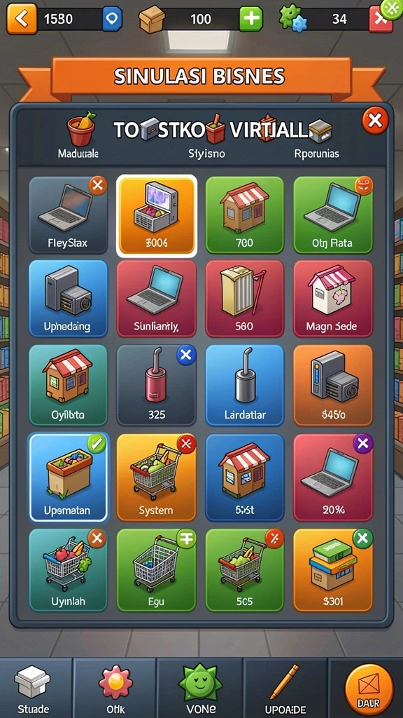 Gameplay yang seru dan mengasyikkan dengan banyak level.