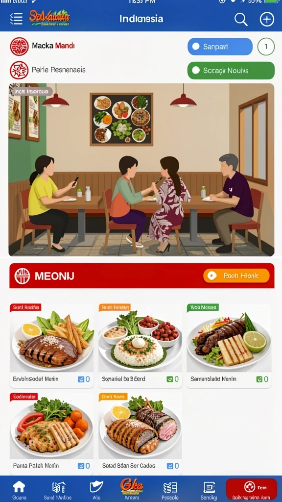 Tangkapan layar memperlihatkan leaderboard kompetisi antar pemain.