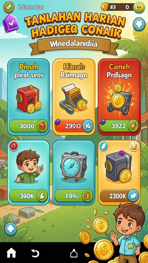 Fitur bonus yang menguntungkan saat bermain.