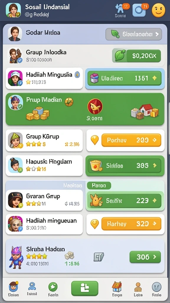 Menu permainan kasino yang beragam dan menyenangkan.