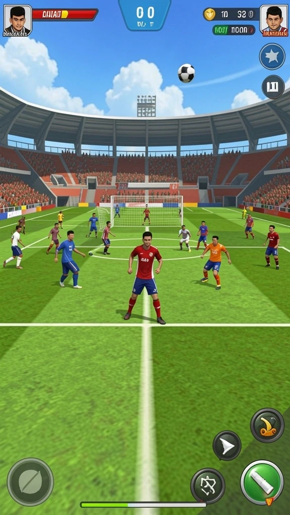 Mode multiplayer yang seru dan kompetitif.