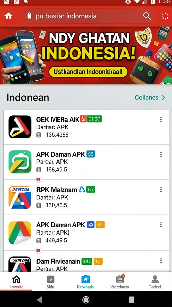 Tampilan antarmuka pengguna yang menarik dan ramah.