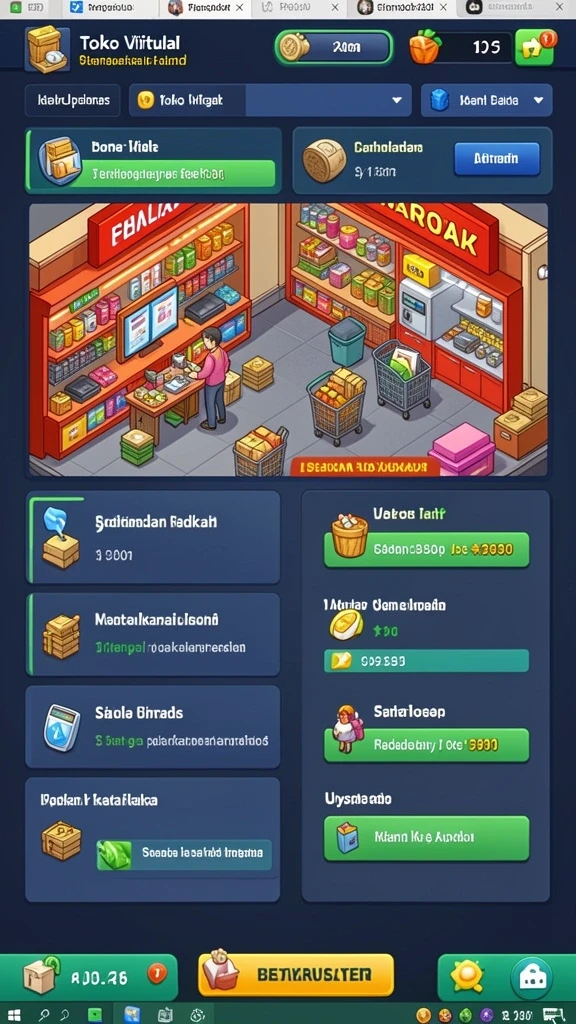 Antarmuka pengguna yang jelas dan mudah dinavigasi.
