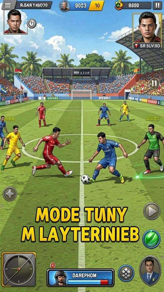 Berbagai mode permainan yang menantang.