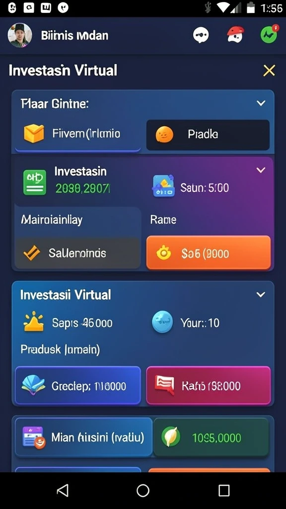 Fitur sosial untuk berinteraksi dengan teman-teman.