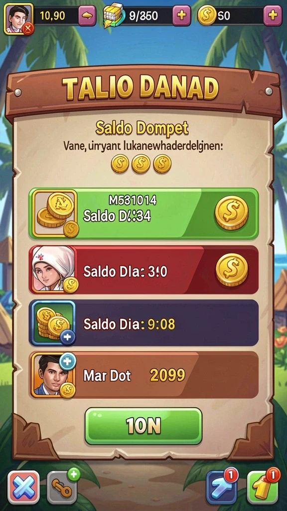 Fitur multiplayer yang menyenangkan, bermain bersama teman.