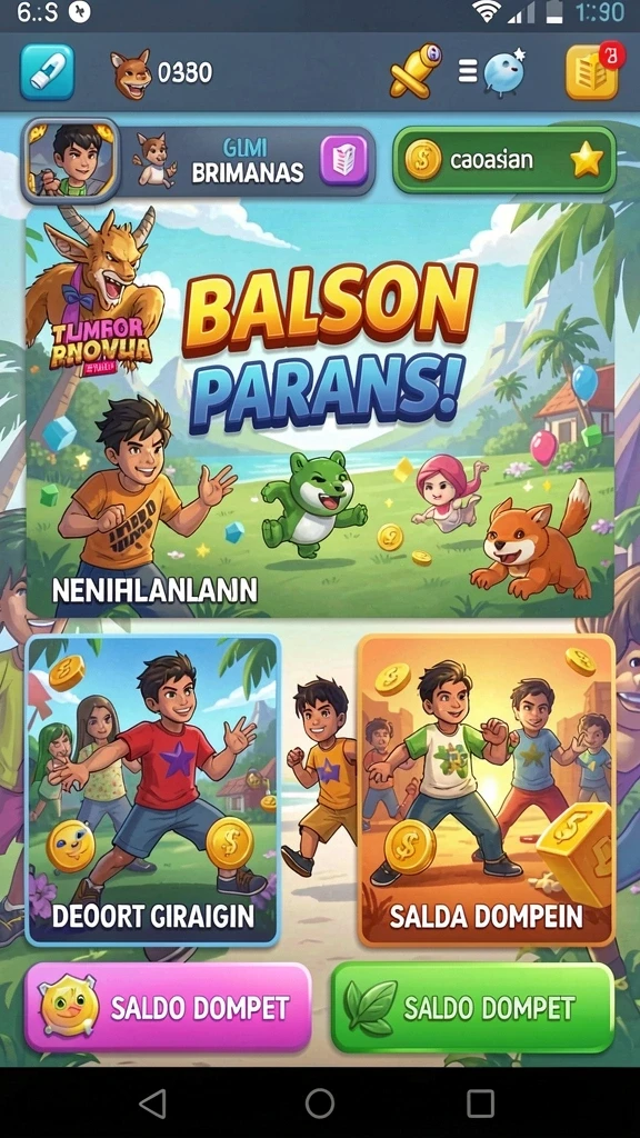 Screenshot menampilkan grafis menakjubkan dari permainan.