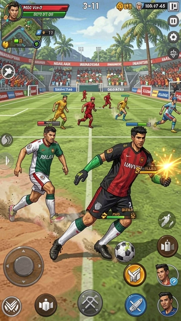 Tampilan awal yang menarik dan interaktif.