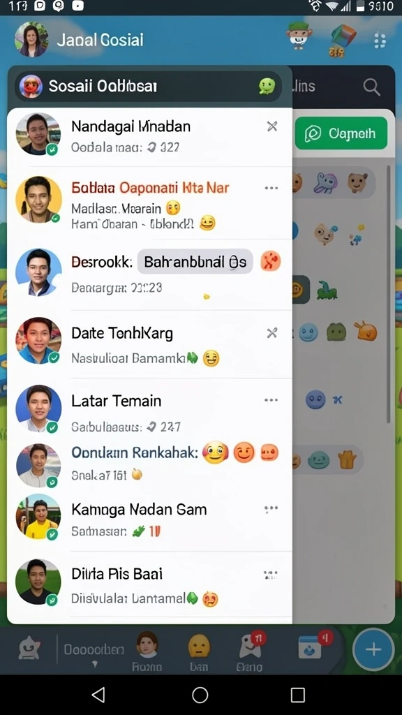 Tampilan antarmuka yang modern dan menarik.