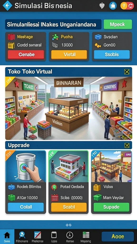 Tampilan antarmuka yang intuitif dan menarik.