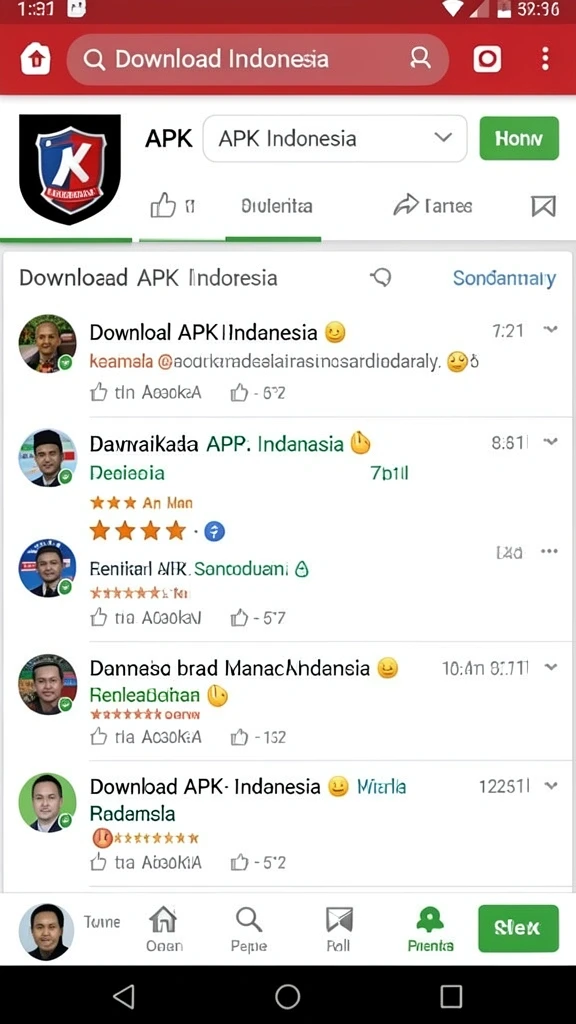 Tampilan antarmuka utama IDNSERU yang menarik.