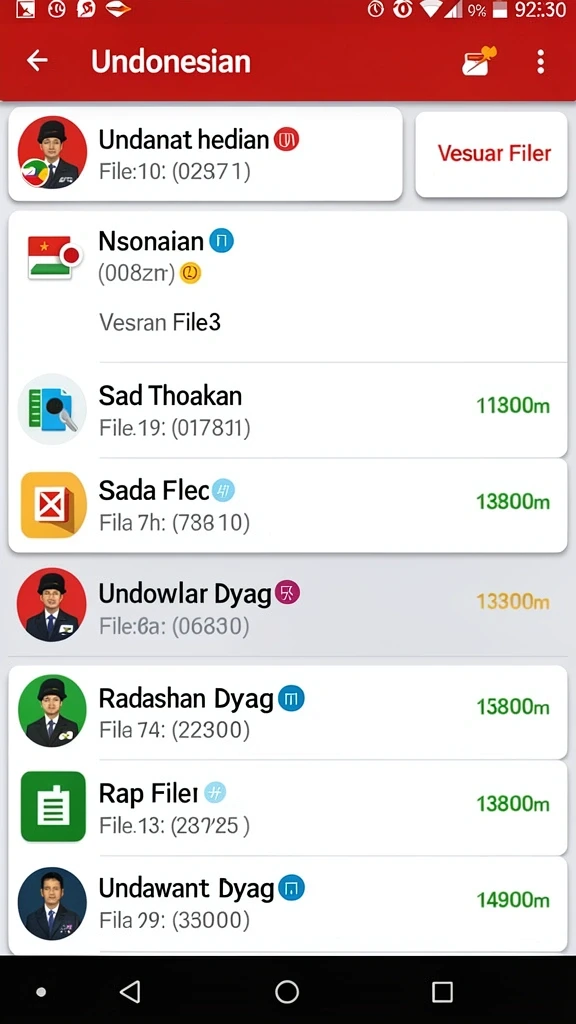 Tampilan antarmuka yang mudah dipahami.