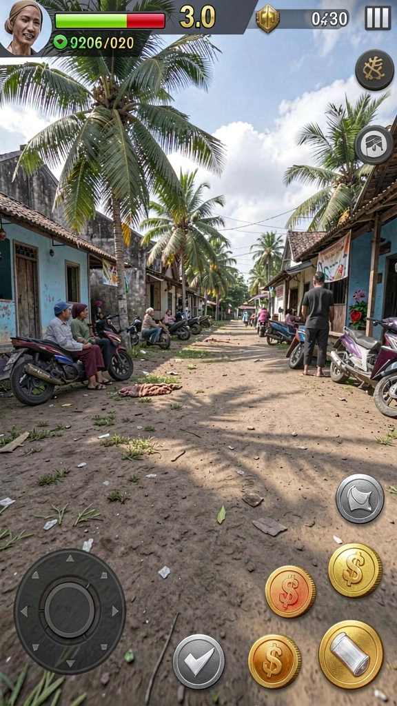 Halaman utama JOYPUTAR dengan pilihan permainan.