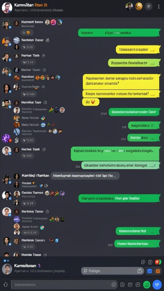 Tampilan antarmuka yang ramah pengguna.