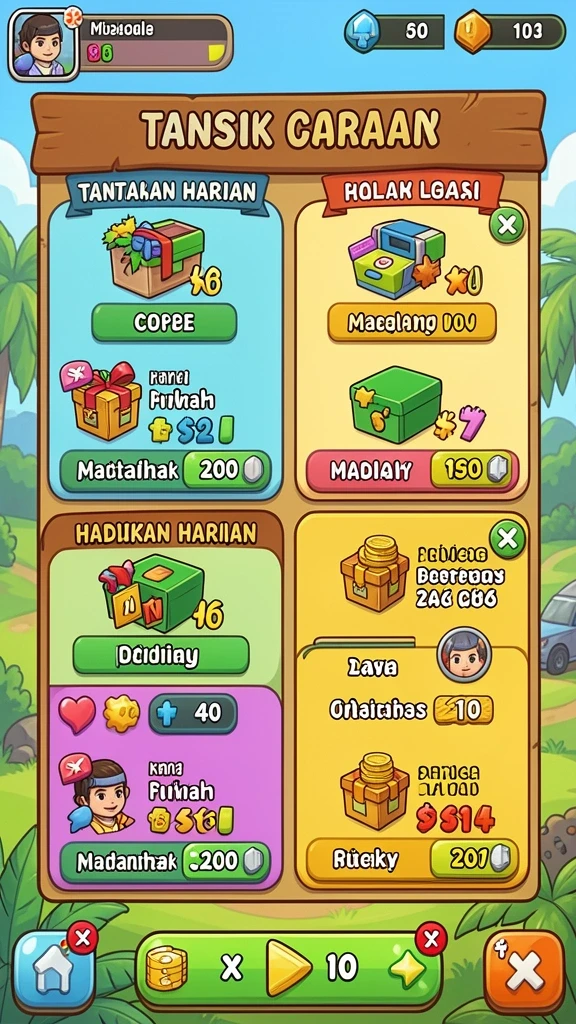 Screenshot meliputi beberapa bonus yang tersedia untuk pemain di KILAT777.