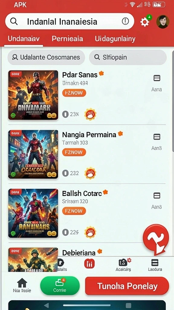 Fitur sosial untuk berinteraksi dengan teman-teman.