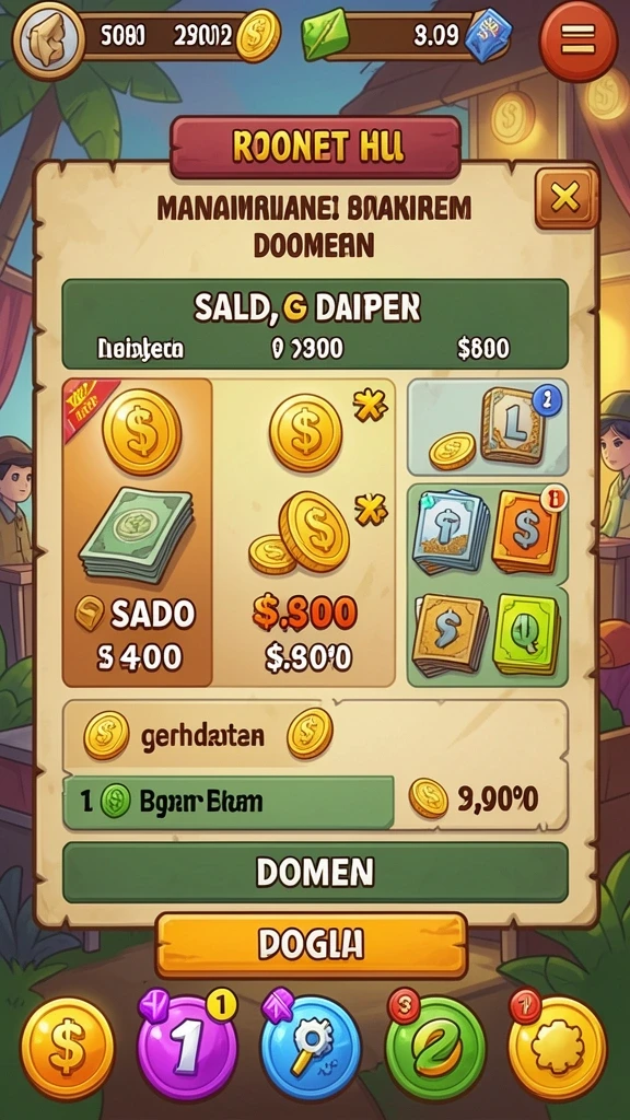 Screenshot momen permainan yang penuh aksi dan keseruan.