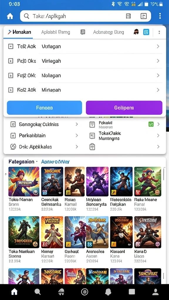 Tampilan antarmuka yang intuitif dan user-friendly.
