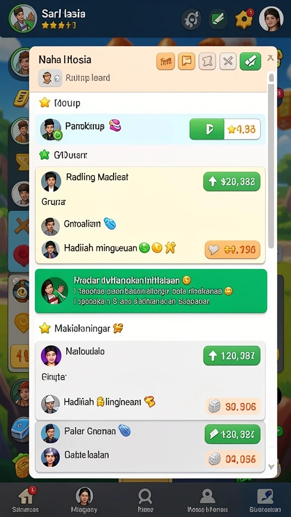 Sistem reward yang adil dan menguntungkan.