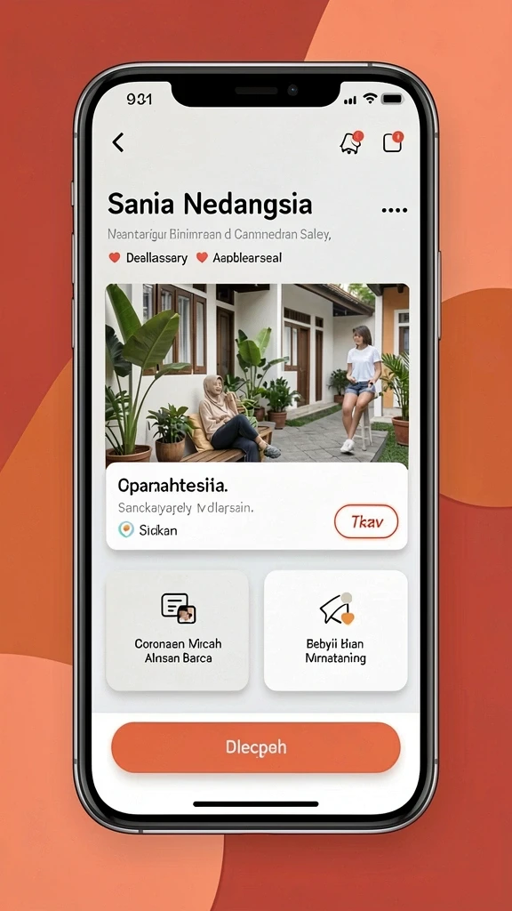 Tampilan antarmuka yang user-friendly.