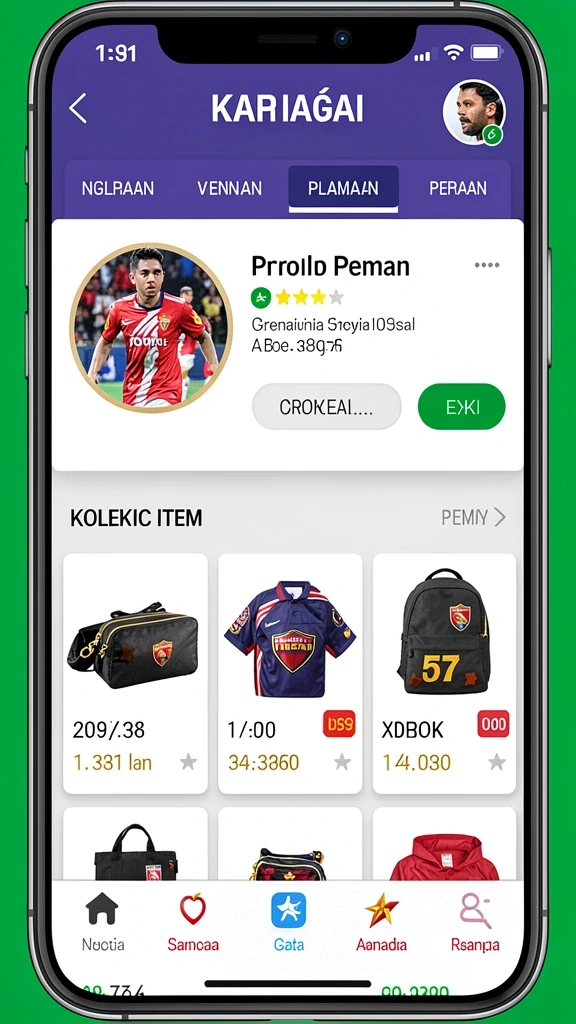 Tampilan awal yang menarik dan intuitif.