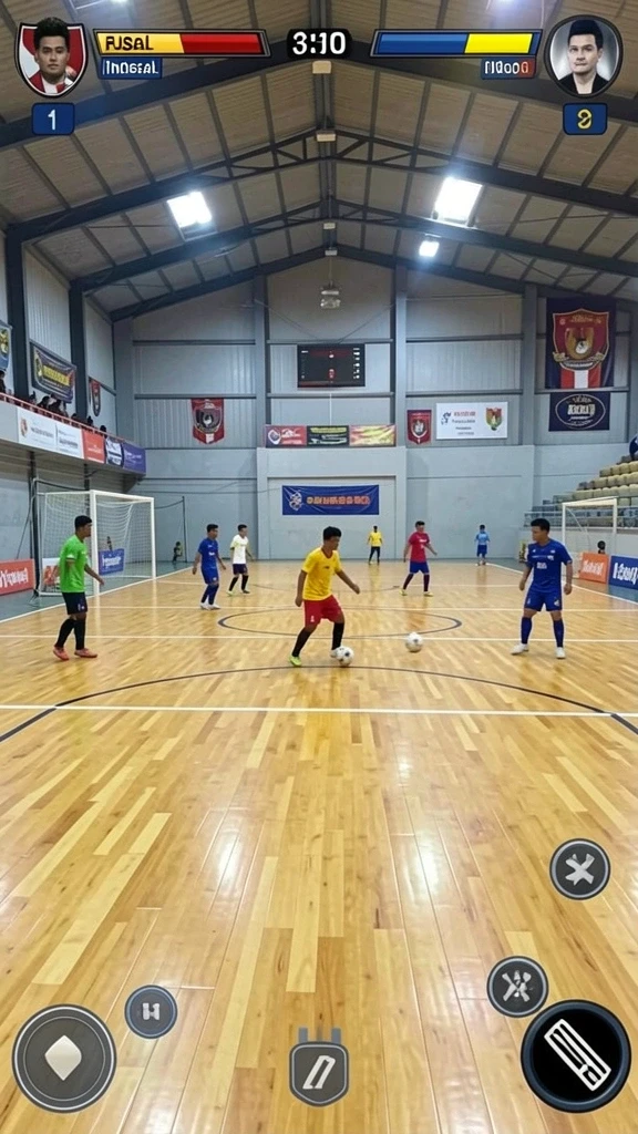 Tampilan antarmuka yang modern dan responsif.
