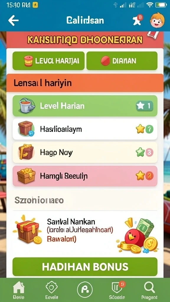 Tampilan antarmuka yang intuitif dan mudah digunakan.