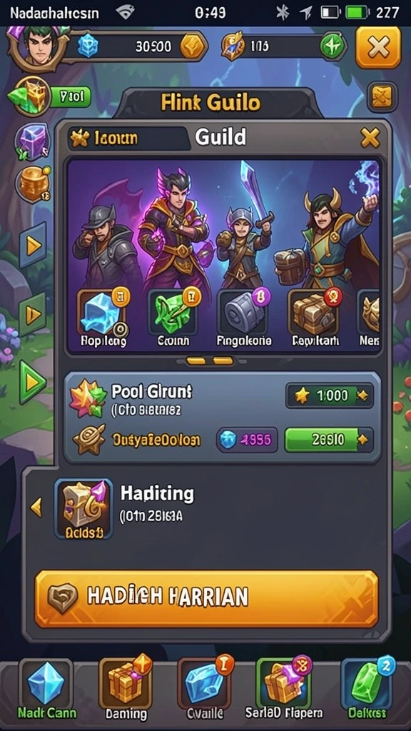 Gameplay yang seru dengan banyak tantangan.