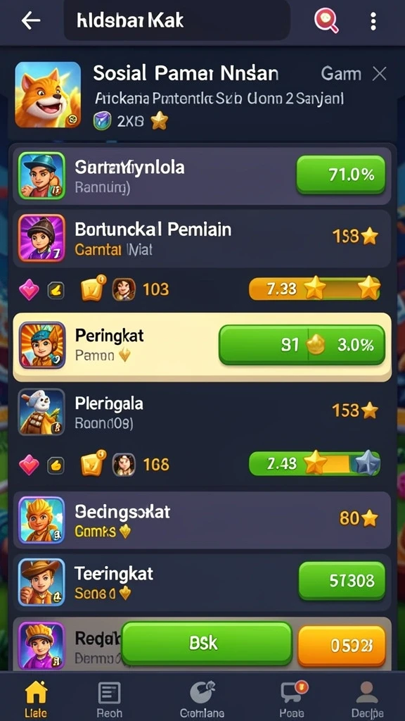 Tampilan antarmuka yang menarik dan mudah digunakan.