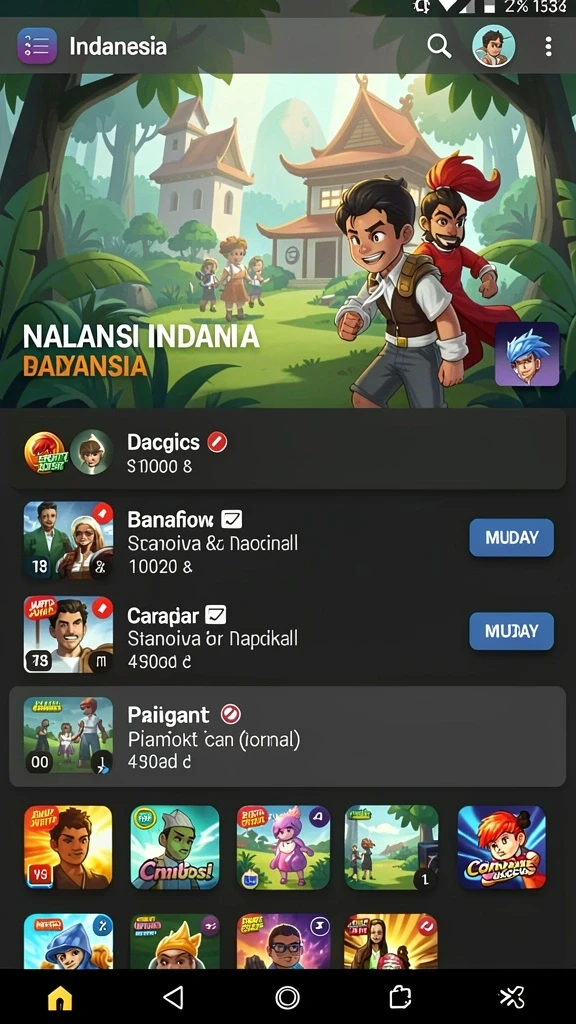 Karakter yang lucu dan menarik untuk dimainkan.