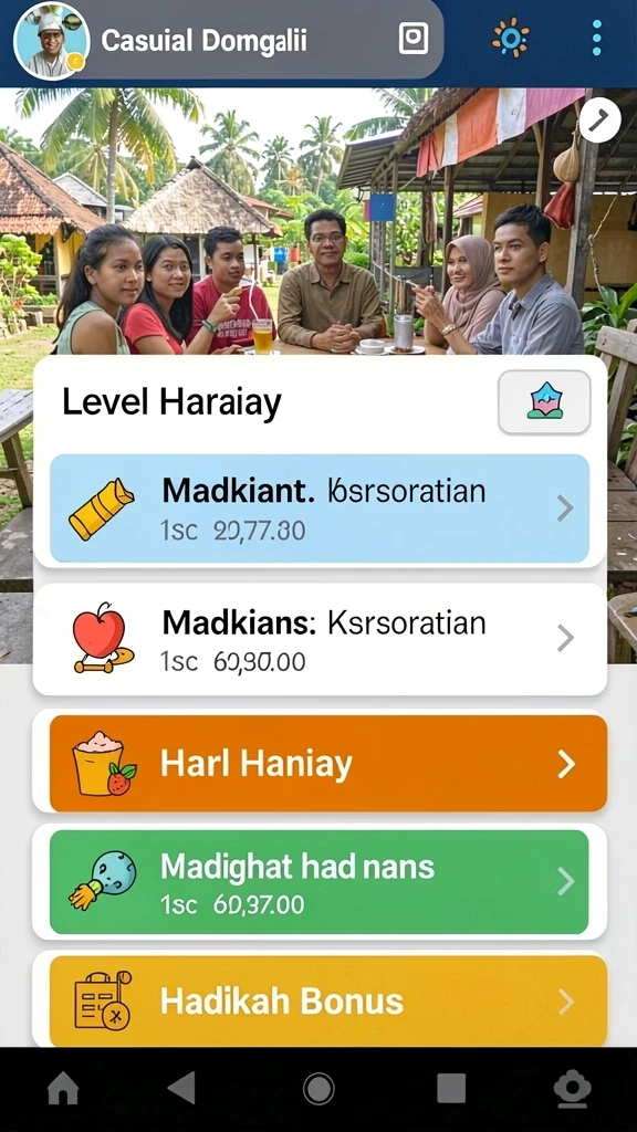 Misi yang seru dan menantang.