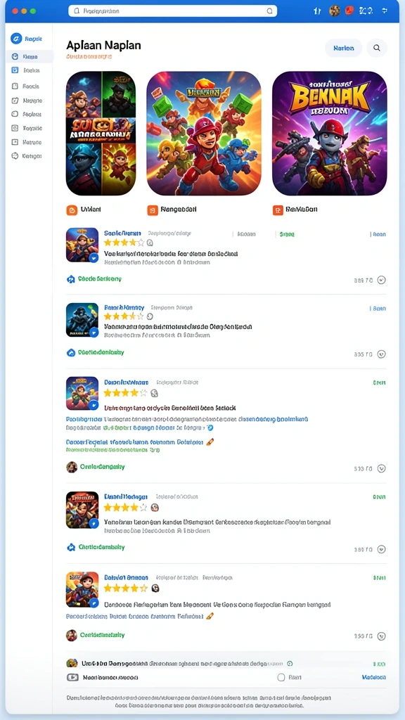 Level yang menantang dengan desain yang kreatif.