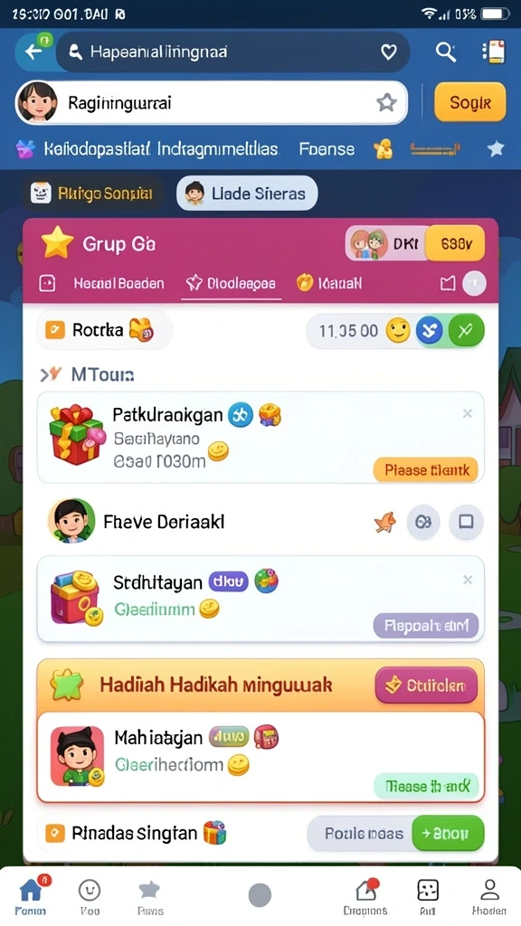 Komunitas aktif yang saling mendukung dan berbagi pengalaman.