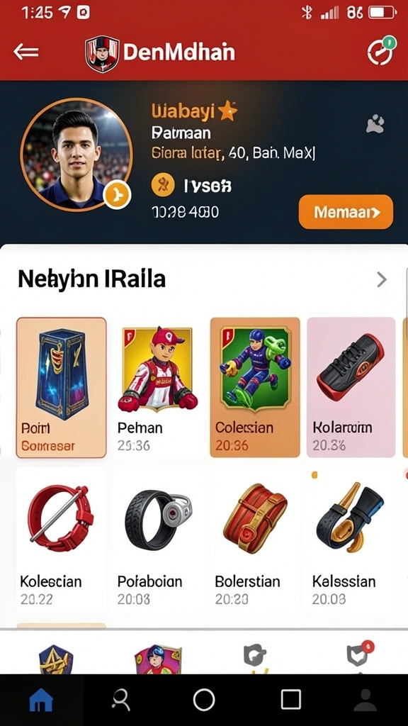 Tampilan antarmuka yang user-friendly dan menarik.