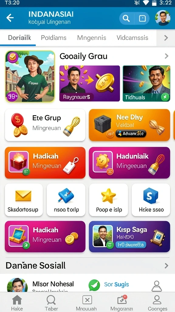 Tangkapan layar menunjukkan level baru yang penuh tantangan.