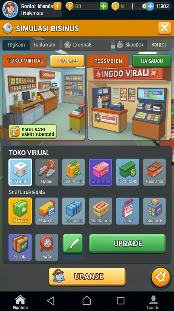 Visual grafis yang memukau dari gameplay.
