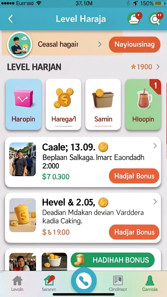 Tampilan antarmuka yang mudah dipahami.