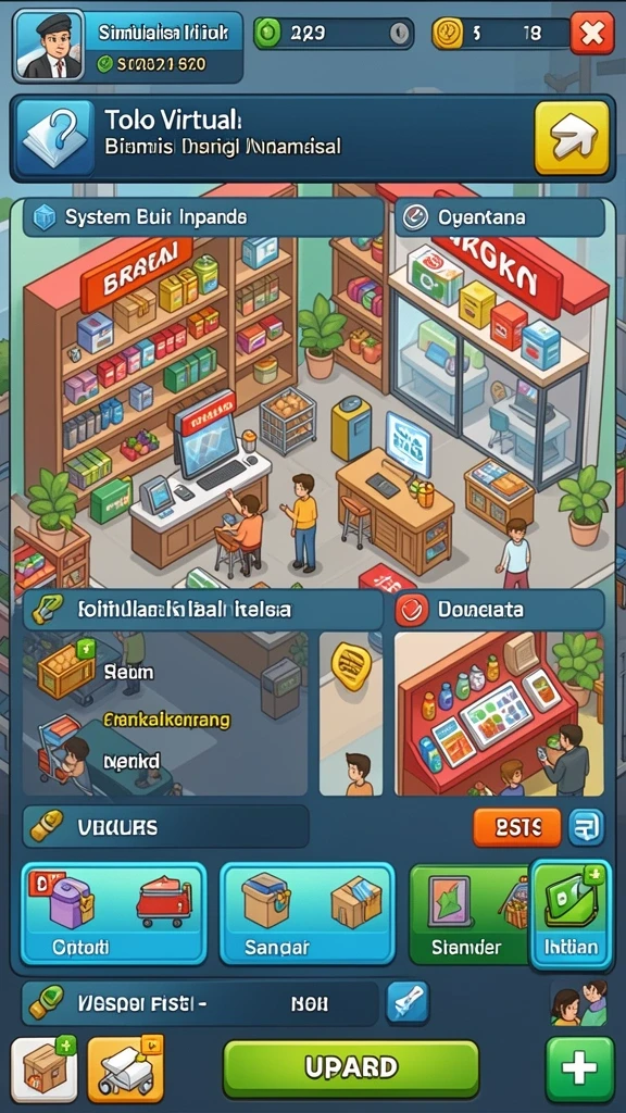 Tampilan antarmuka yang menarik dan user-friendly.