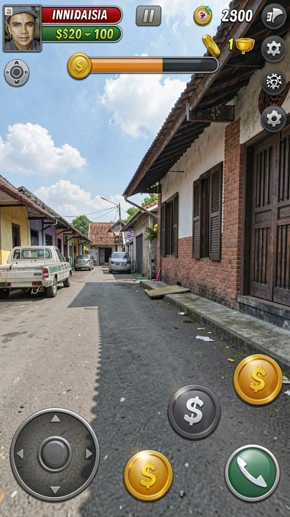 Tangkapan layar menunjukkan aksi seru dalam gameplay.