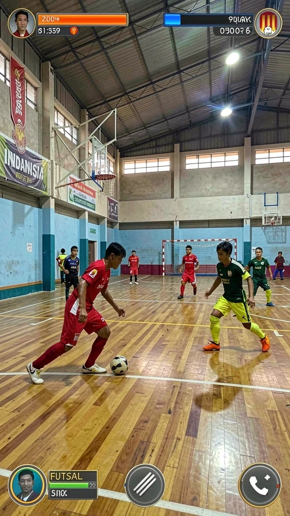 Tangkapan layar karakter yang dapat dipilih oleh pemain.