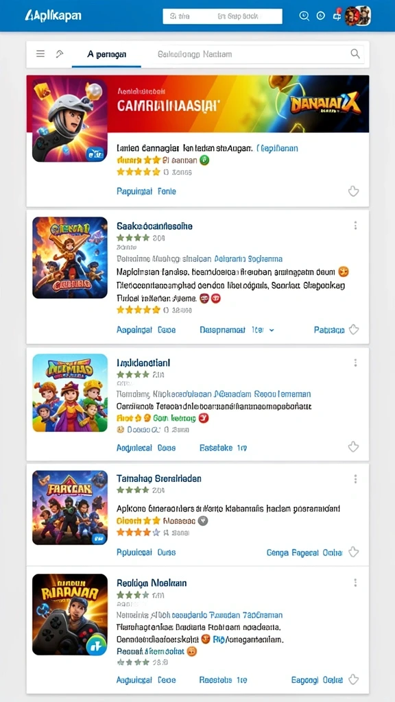Tampilan antarmuka yang menarik dan user-friendly.