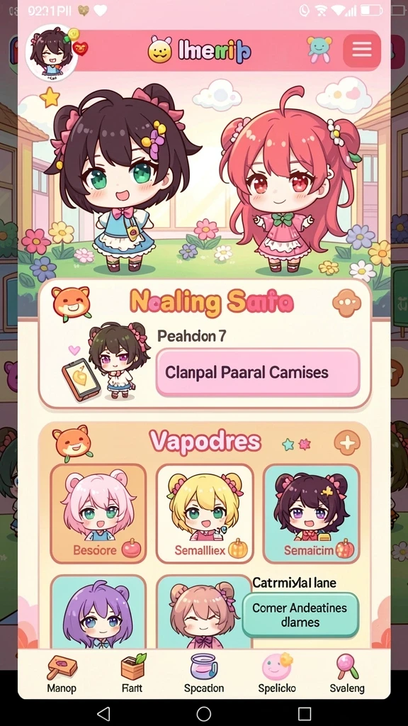 Beragam mini game tradisional yang menghibur.