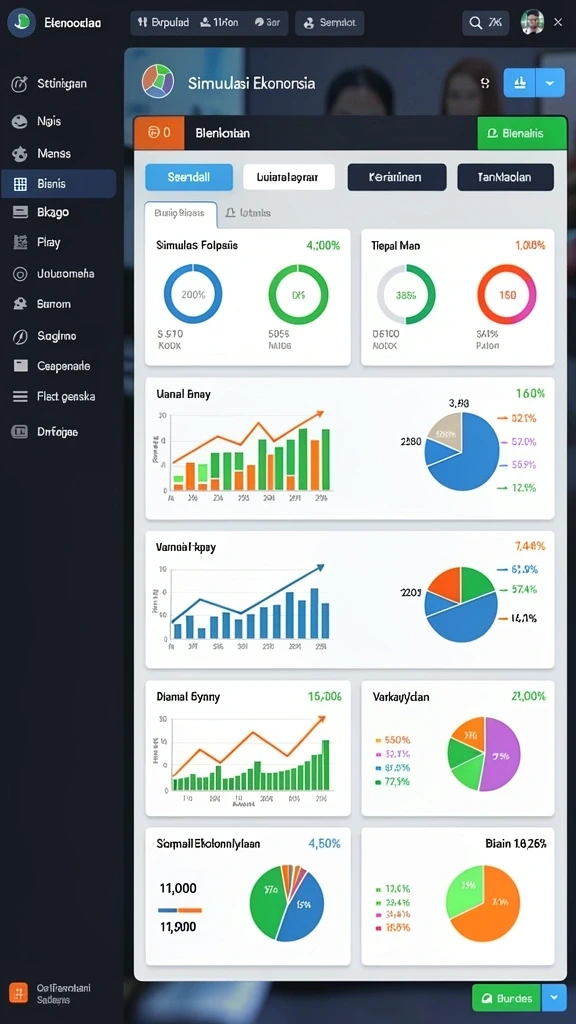 Grafik menawan yang memanjakan mata.