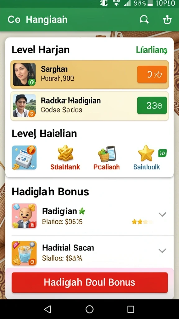 Screenshot menampilkan tampilan grafis yang memukau.