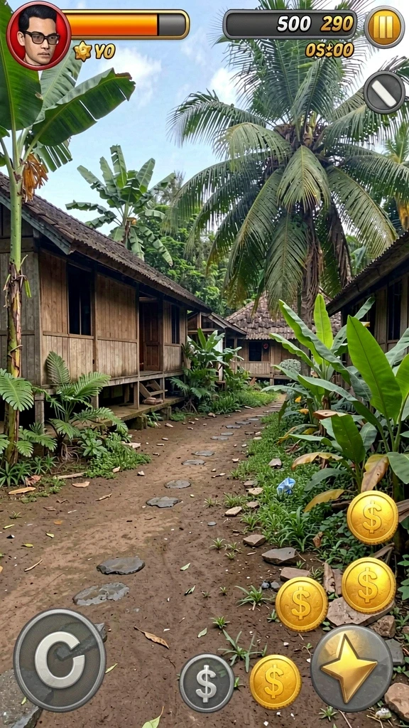 Pengaturan karakter yang mudah dan intuitif.