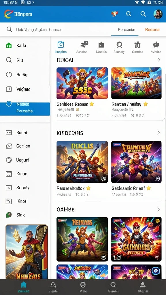 Tampilan antarmuka yang user-friendly dan intuitif.