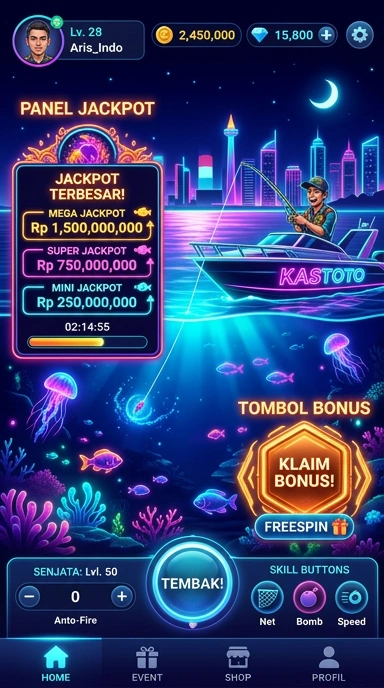 kastoto — layar beranda